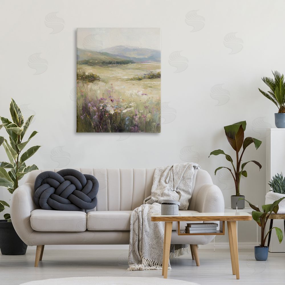 Svetlana Aleynikova Fields Of Serenity Canvas Wall Art Print in Room