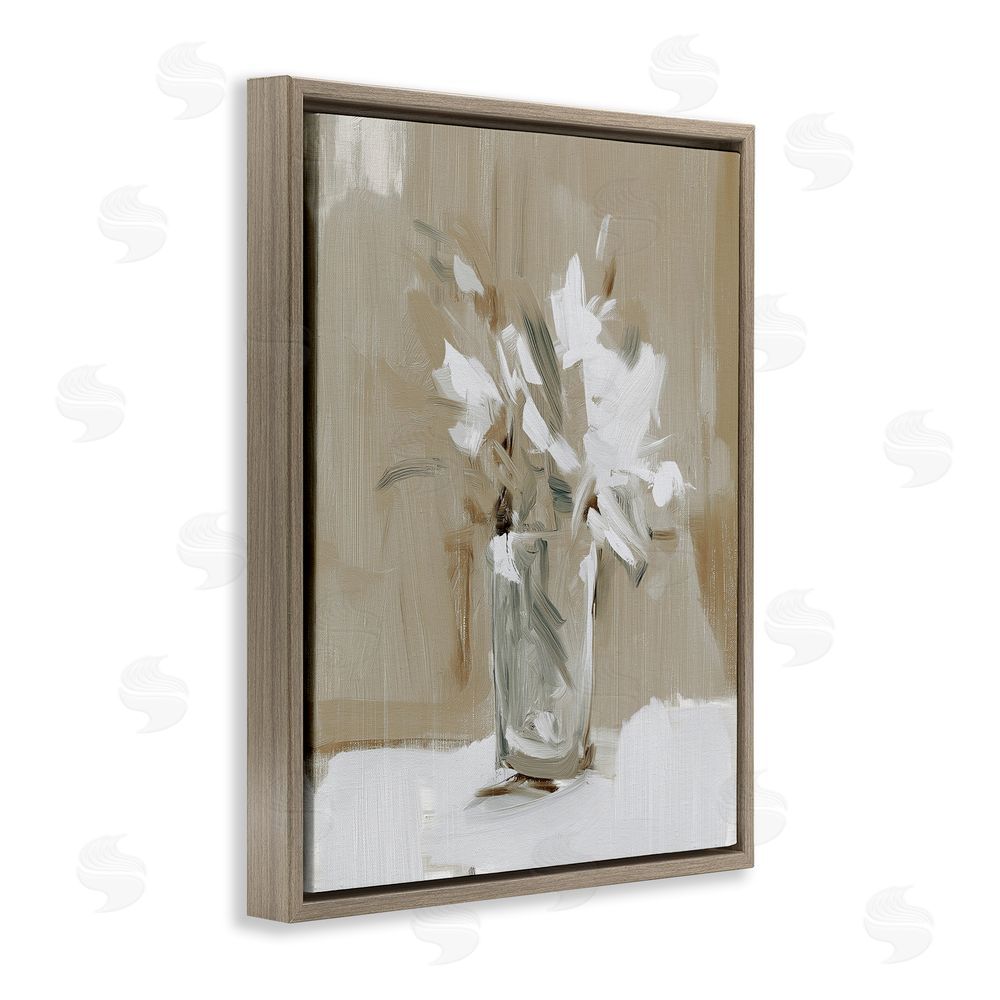 Svetlana Aleynikova Pure Forms Still Life Brown Floating Frame Canvas Wall Art Print