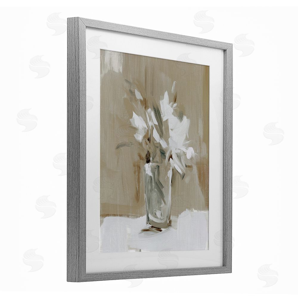 Svetlana Aleynikova Pure Forms Still Life Gray Framed Print Under Glass Wall Art