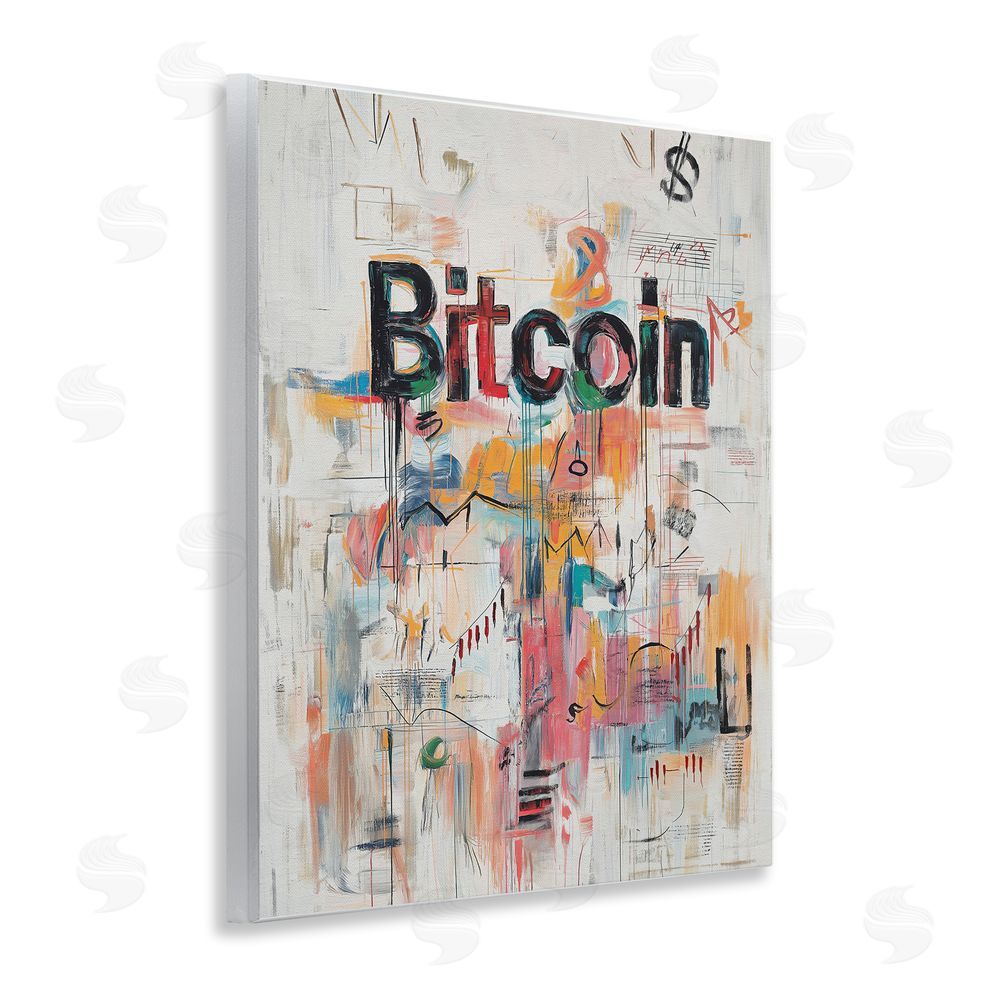 Svetlana Aleynikova Digital Currency Abstract Collage Wall Plaque Art Print