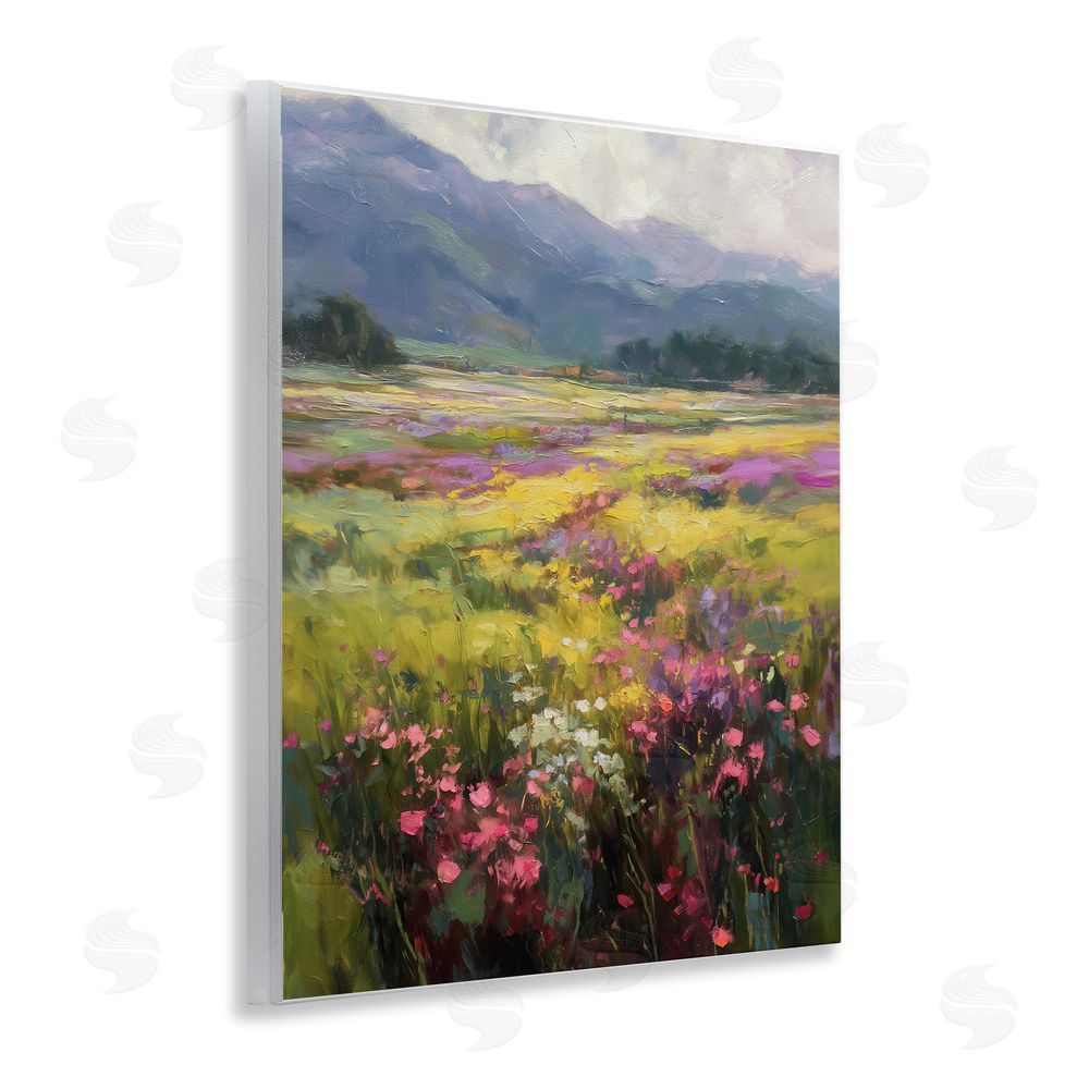 Svetlana Aleynikova Vast Horizon Of Flowers Wall Plaque Art Print