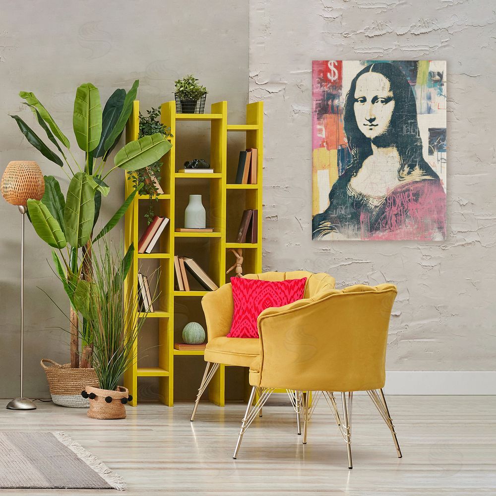Svetlana Aleynikova Urban Renaissance Portrait Stretched Canvas Wall Art in Room