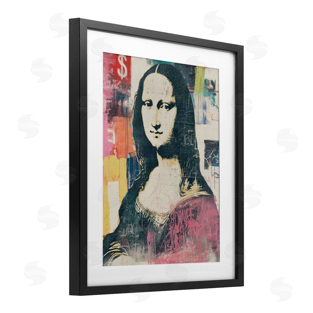 Svetlana Aleynikova Urban Renaissance Portrait Black Framed Print Under Glass Wall Art