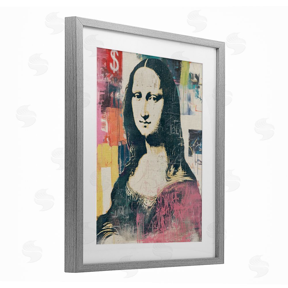 Svetlana Aleynikova Urban Renaissance Portrait Gray Framed Print Under Glass Wall Art