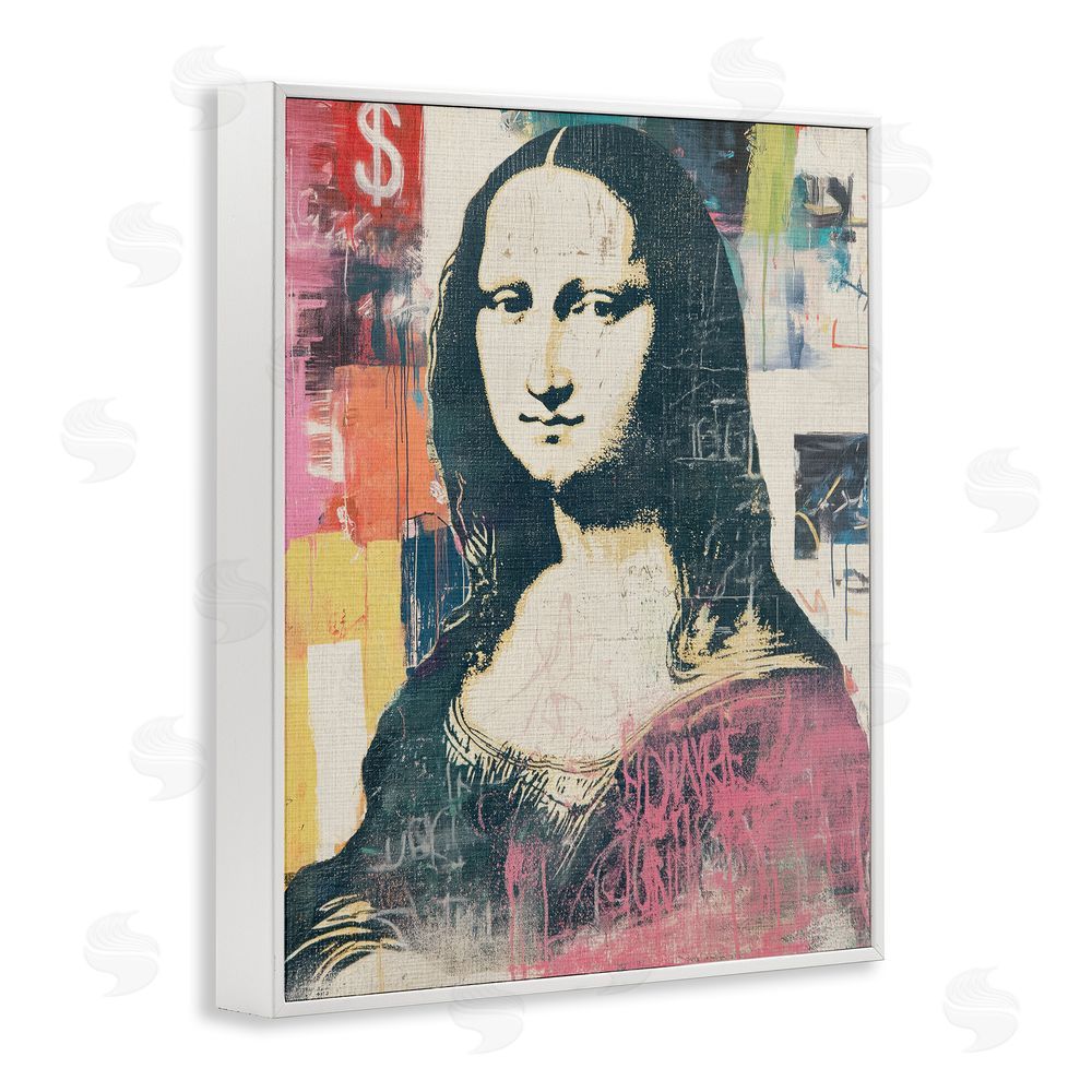 Svetlana Aleynikova Urban Renaissance Portrait White Framed Giclee Wall Art Print