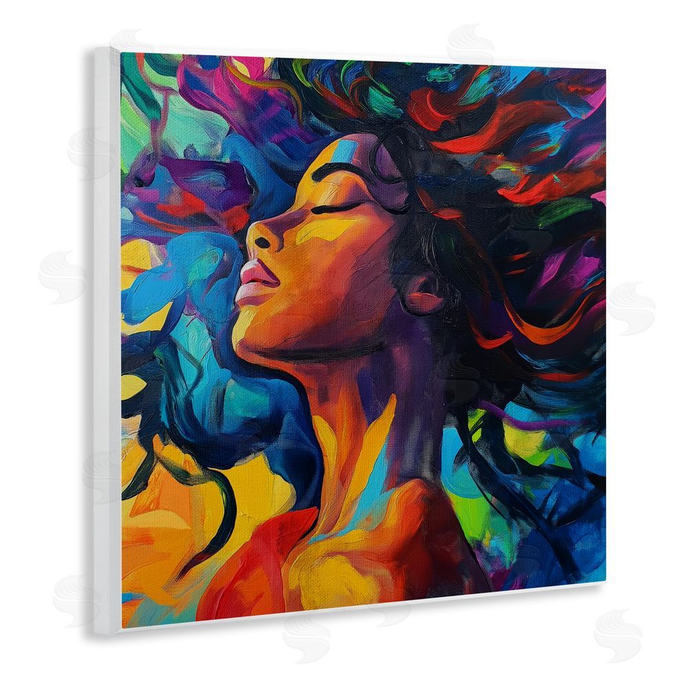 Svetlana Aleynikova Radiant Flow Woman Wall Plaque Art Print