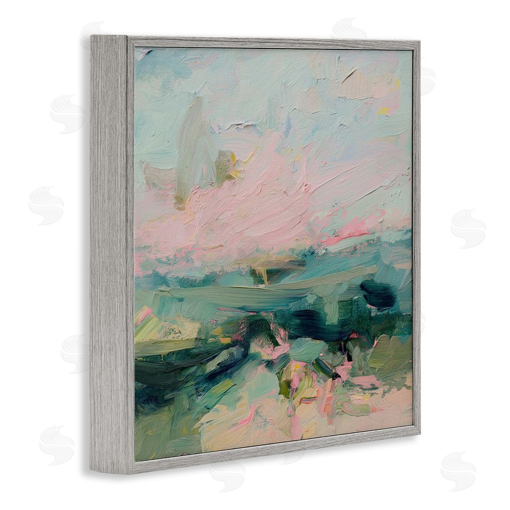 Svetlana Aleynikova Nature's Palette Atmosphere Gray Framed Giclee Wall Art Print