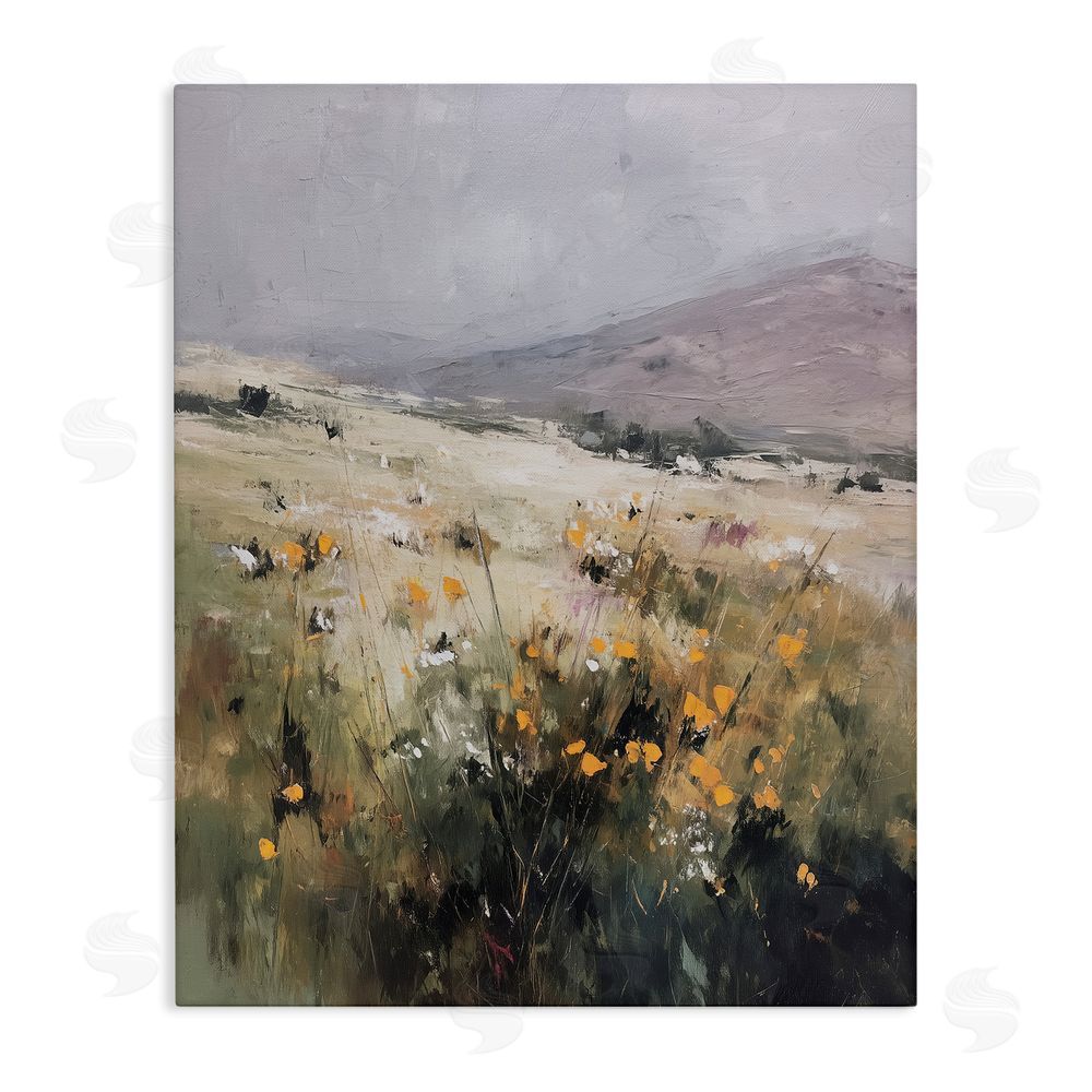 Svetlana Aleynikova Verdant Dreams Landscape Stretched Canvas Wall Art Print