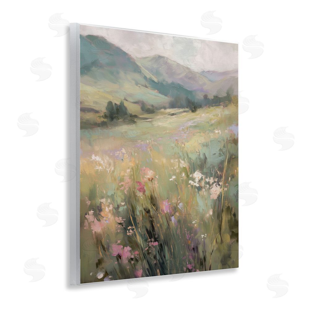 Svetlana Aleynikova Sunlit Meadows Landscape Wall Plaque Art Print
