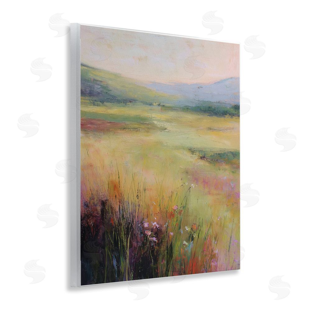 Svetlana Aleynikova Green Valley View Wall Plaque Art Print