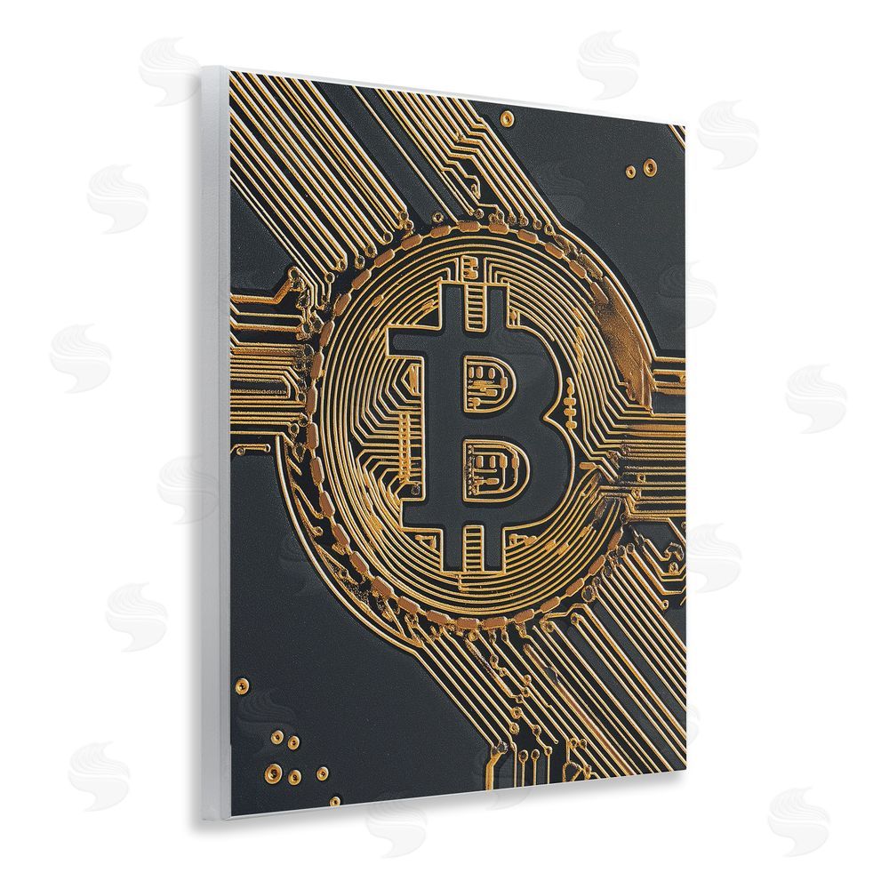 Svetlana Aleynikova Web Of Wealth Circuits Wall Plaque Art Print