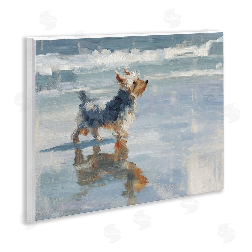 Svetlana Aleynikova Yorkie's Quiet Moment Wall Plaque Art Print