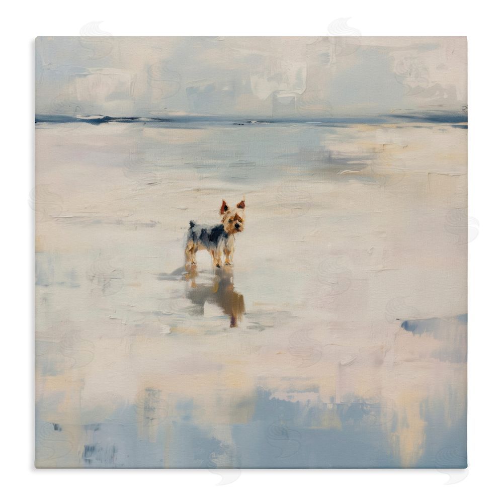 Svetlana Aleynikova Quiet Moment By The Sea Stretched Canvas Wall Art Print