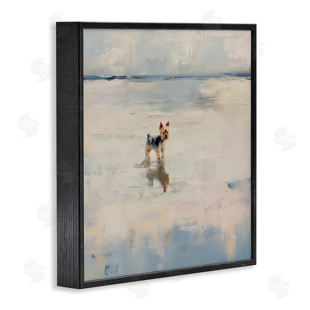Svetlana Aleynikova Quiet Moment By The Sea Black Framed Giclee Wall Art Print