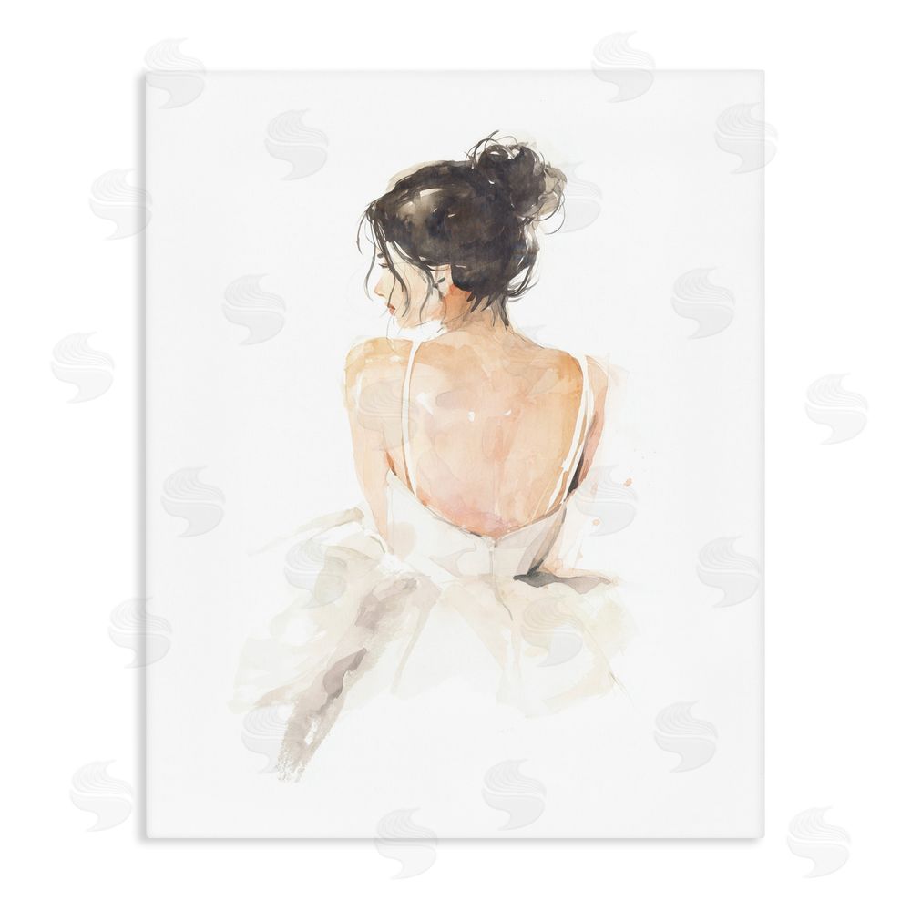 Svetlana Aleynikova Feminine Serenity Woman Stretched Canvas Wall Art Print