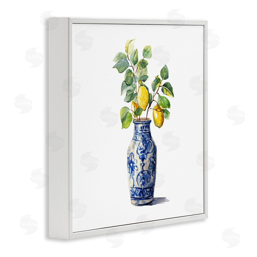 Svetlana Aleynikova Vase Of Sunshine White Framed Giclee Wall Art Print