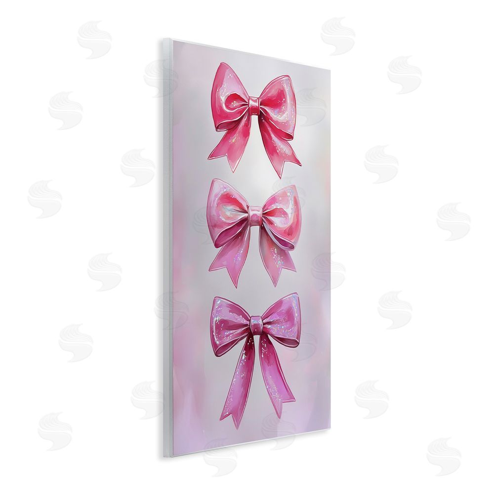 Annabelle Hall Blush And Satin Ribbons Wall Plaque Art Print