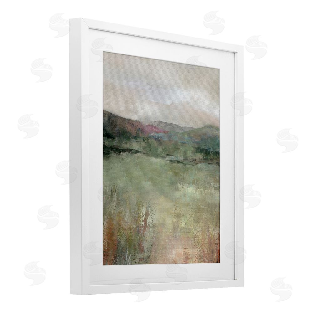 Carol Robinson Glimpse Of Spring White Framed Print Under Glass Wall Art