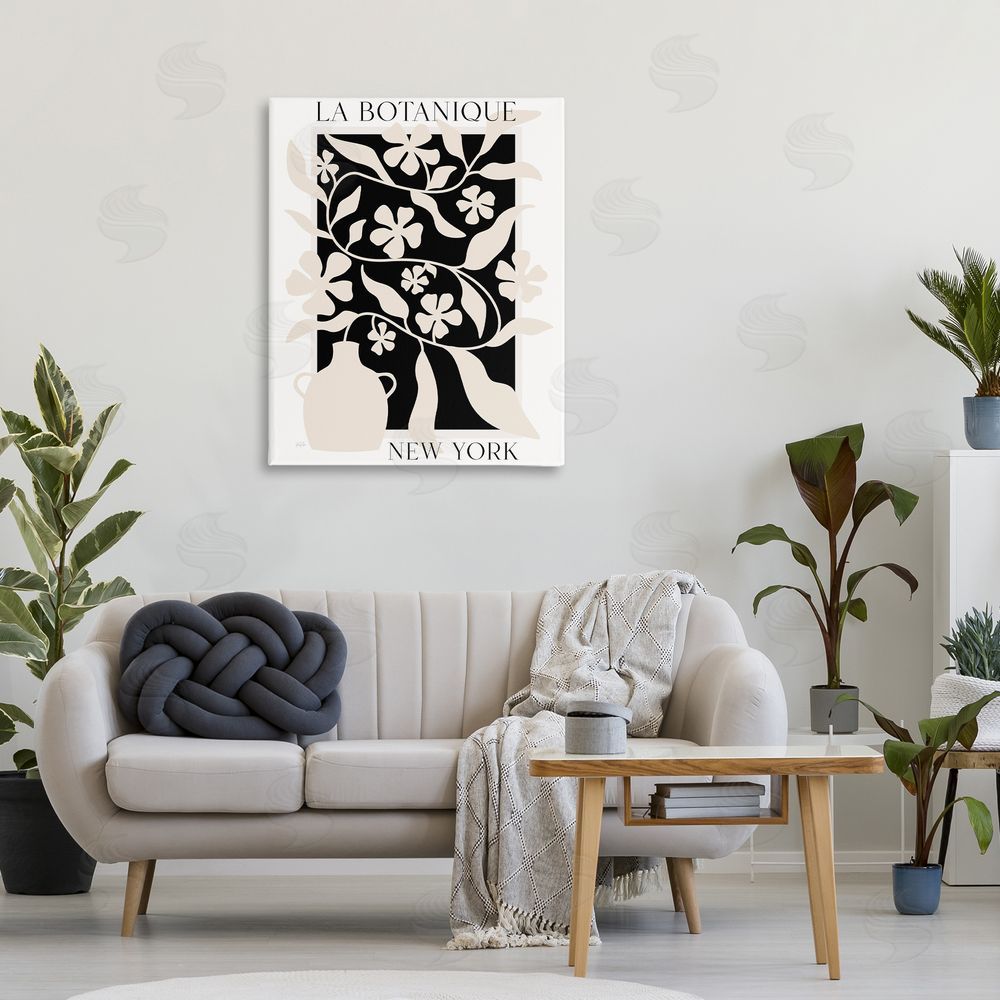 Natalie Carpentieri La Botanique New York Canvas Wall Art Print in Room