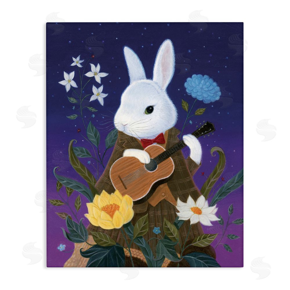 Gina Matarazzo Maria Von Carrot Stretched Canvas Wall Art Print