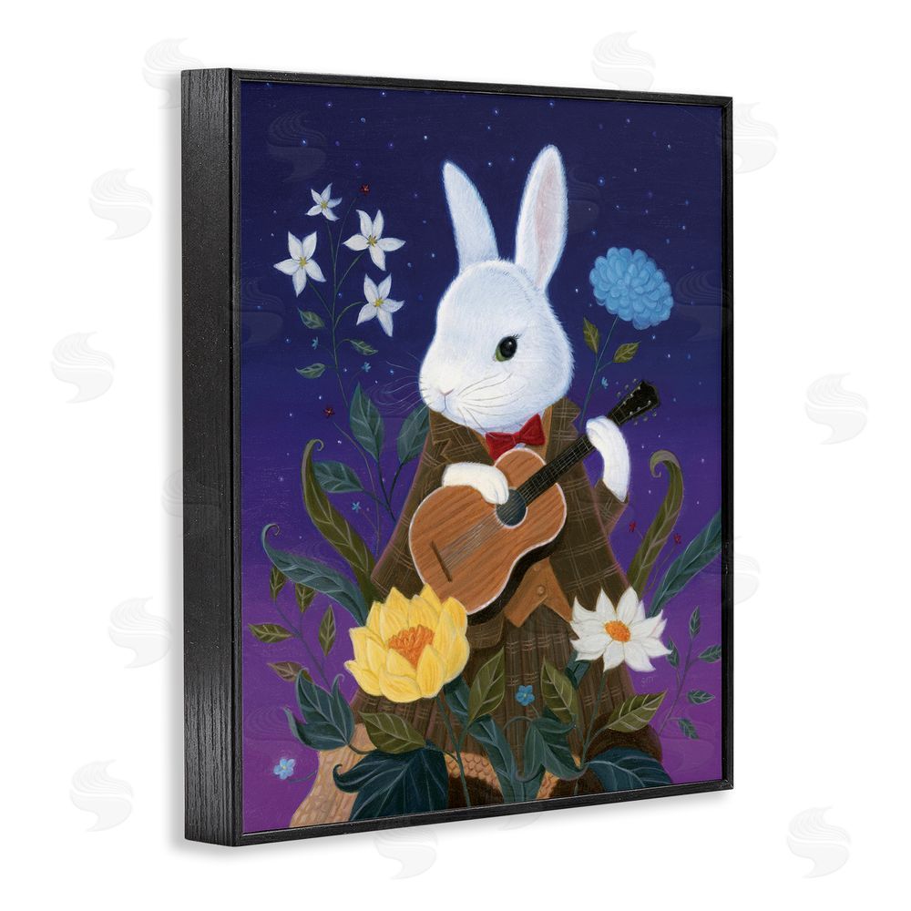 Gina Matarazzo Maria Von Carrot Black Framed Giclee Wall Art Print