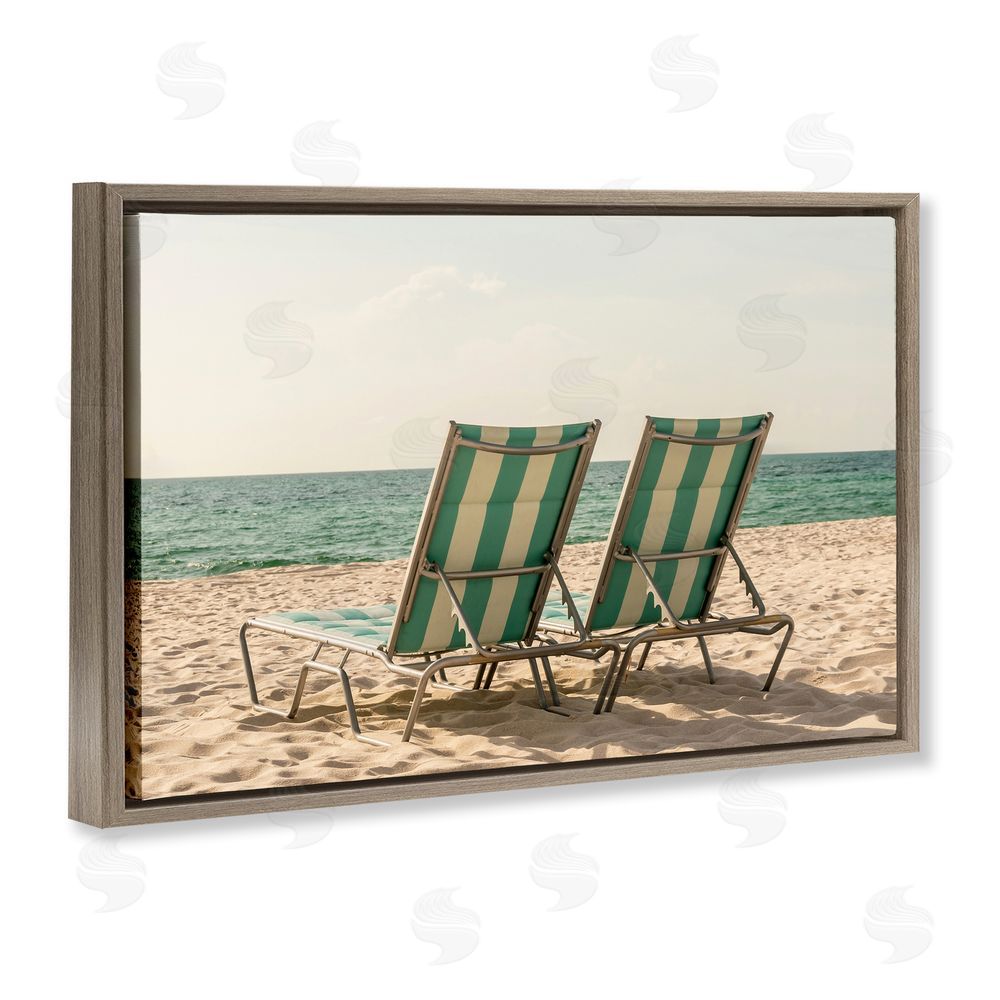 Elena Chukhlebova Invitation To Relaxation Brown Floating Frame Canvas Wall Art Print
