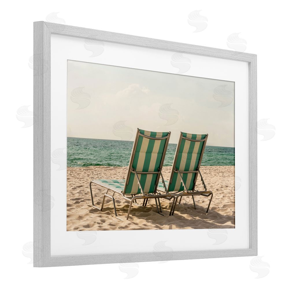 Elena Chukhlebova Invitation To Relaxation Gray Framed Print Under Glass Wall Art