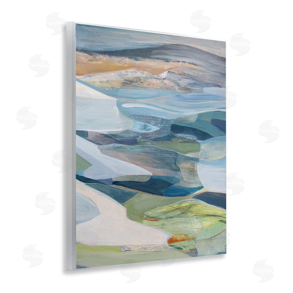 Farren Lee Shifting Horizons Distortion Wall Plaque Art Print