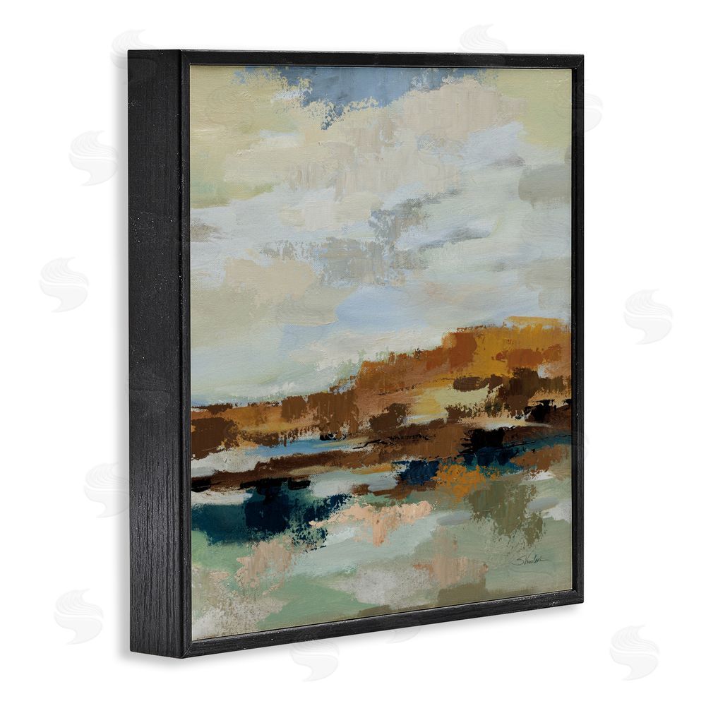 Silvia Vassileva American West Distortion Black Framed Giclee Wall Art Print