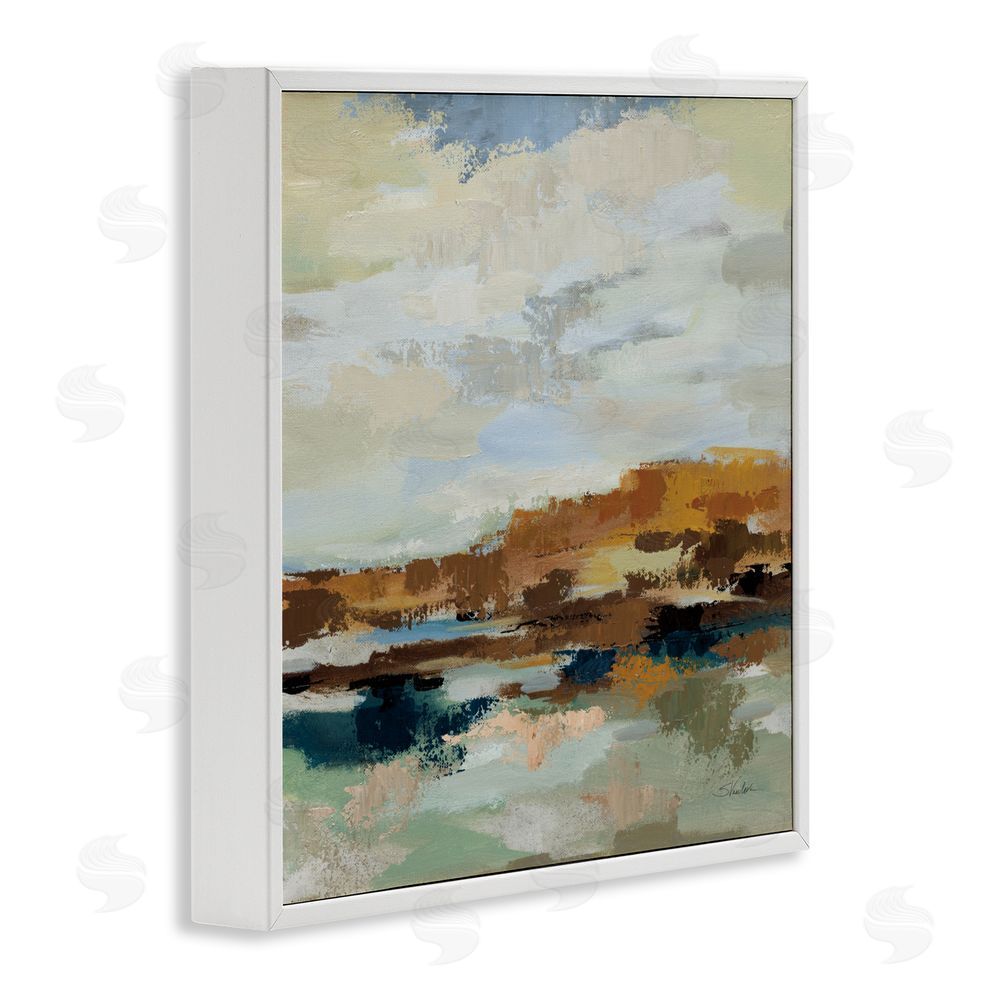 Silvia Vassileva American West Distortion White Framed Giclee Wall Art Print