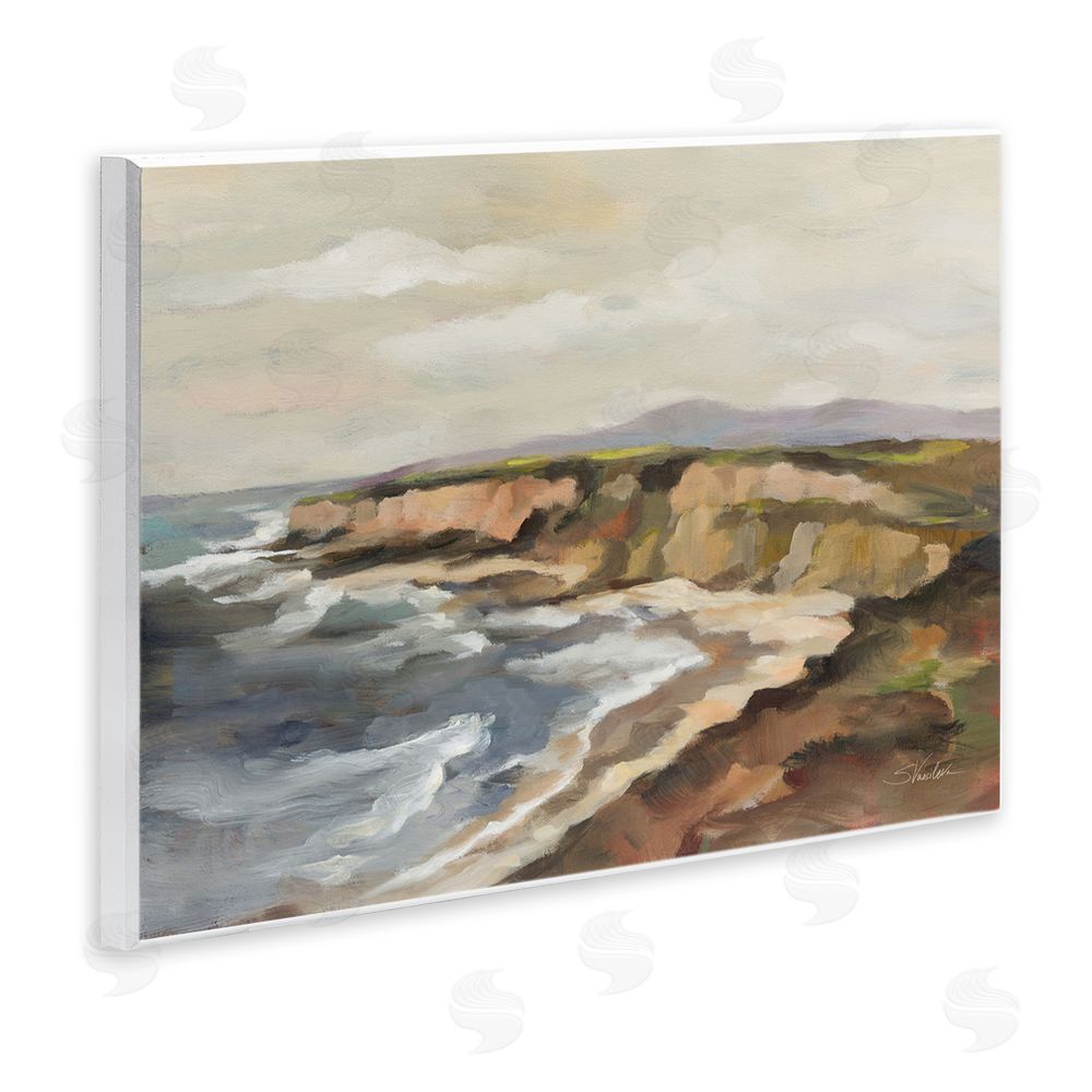 Silvia Vassileva Rocky Coast Expression Wall Plaque Art Print