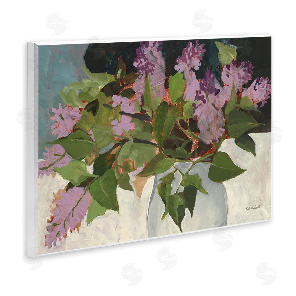 Katherine Lovell June Lilacs Bouquet Wall Plaque Art Print