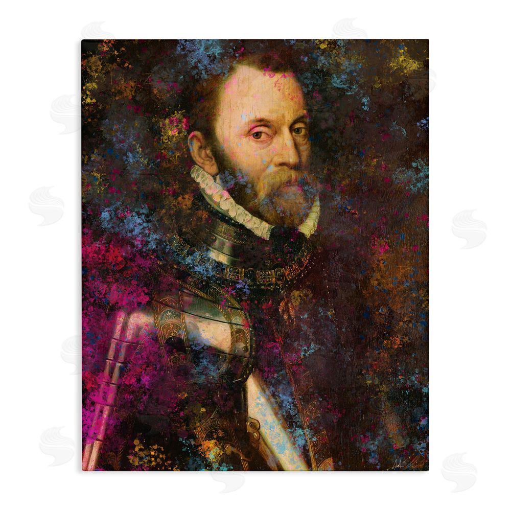 Sarah Adams Dappled Royalty Portrait Stretched Canvas Wall Art