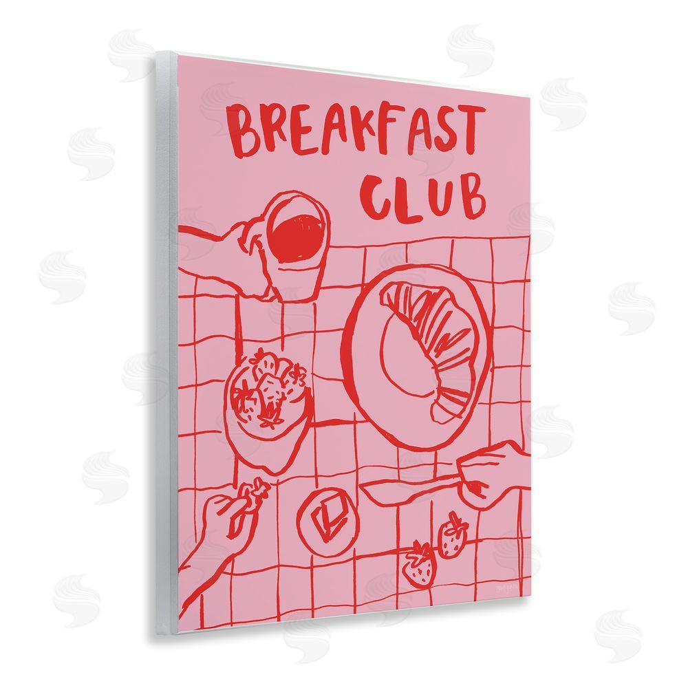 Jenaya Jackson Breakfast Club Doodles Wall Plaque Art Print