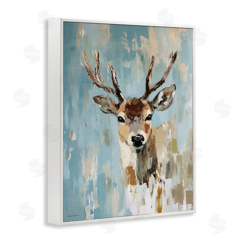 Svetlana Aleynikova Echoes Of The Wild White Framed Giclee Wall Art Print