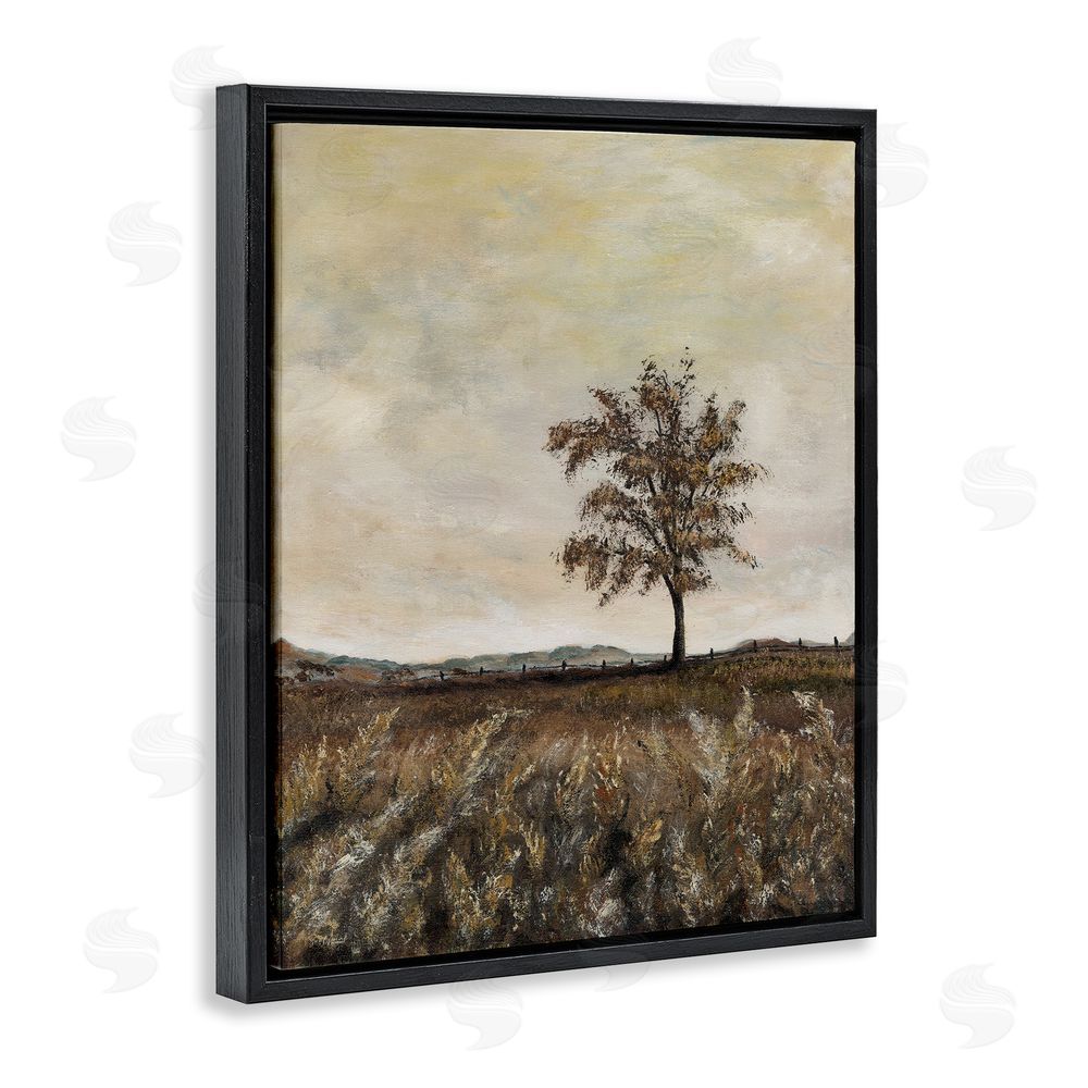 Soulspeak & Sawdust Yesterdays Gone By Black Floating Frame Canvas Wall Art Print