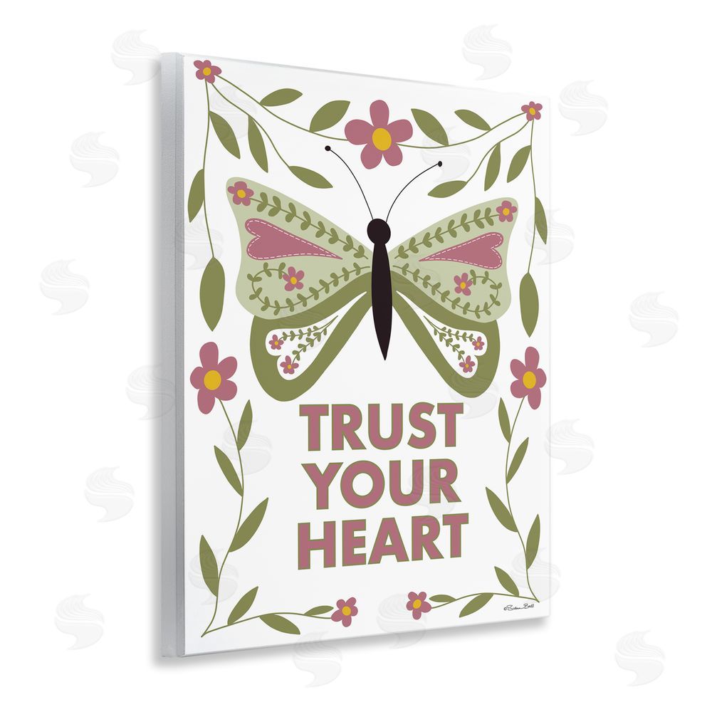 Susan Ball Trust Your Heart Symmetrical Wall Plaque Art Print