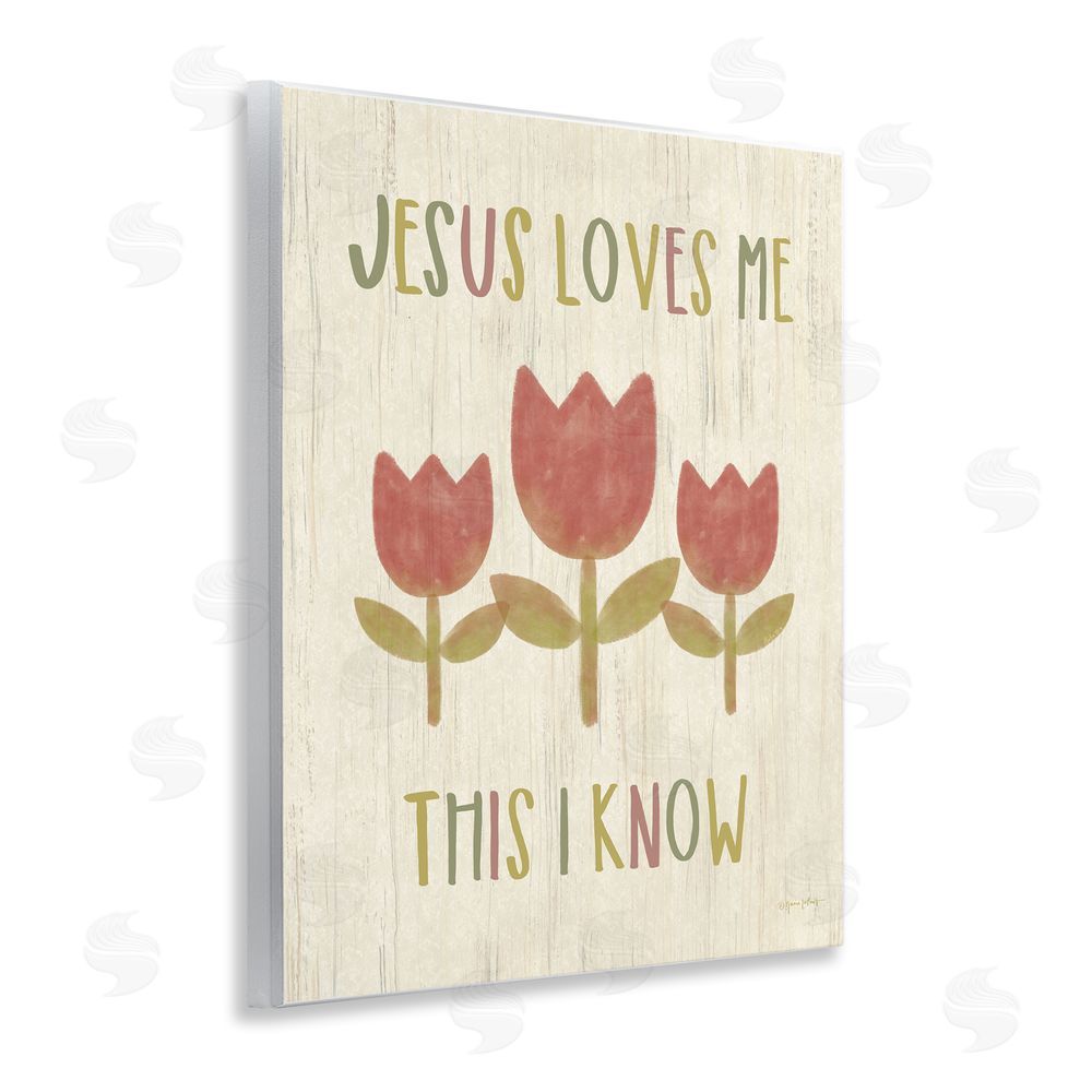 Annie LaPoint Jesus Loves Me This I Know Wall Plaque Art Print