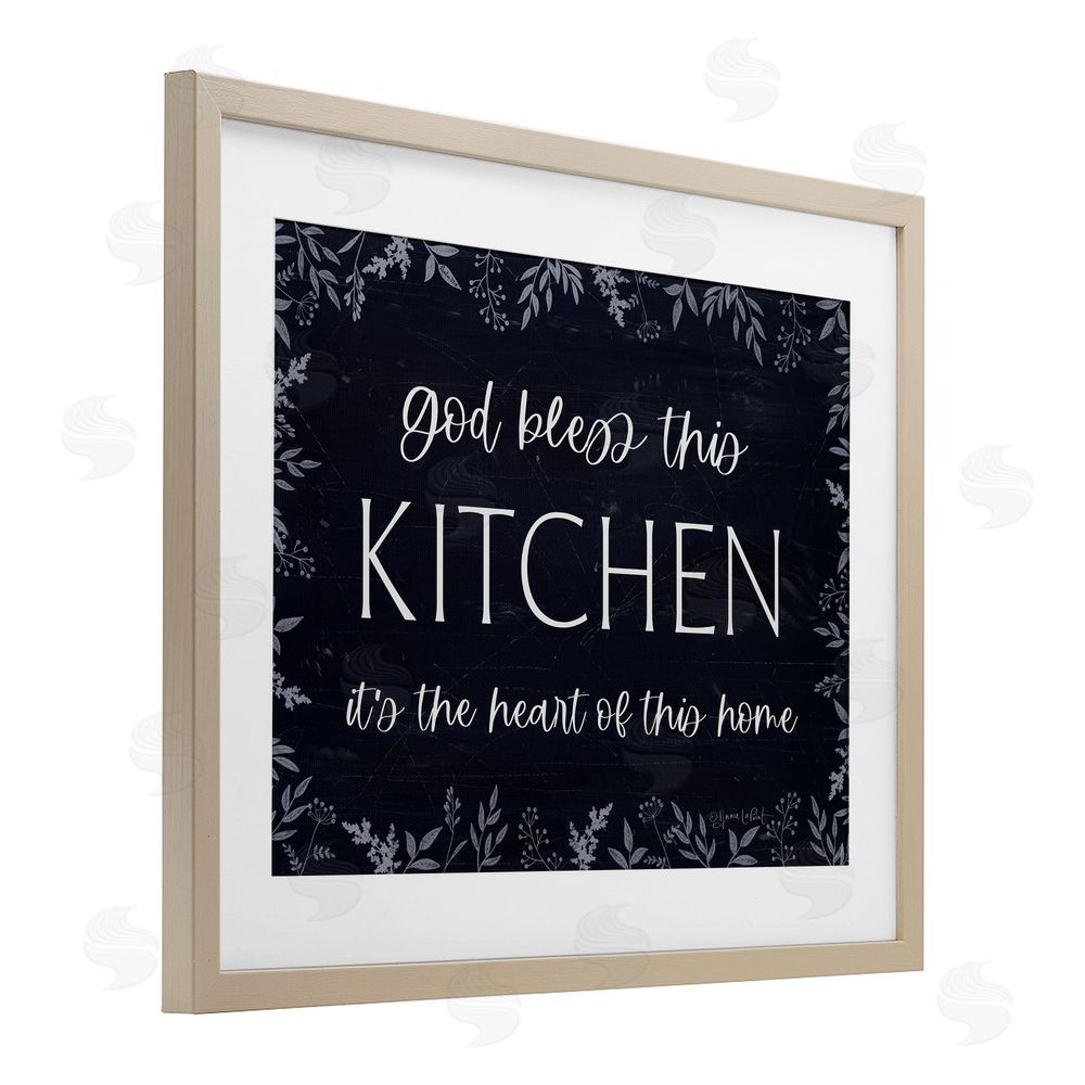 Annie LaPoint Kitchen Heart Of This Home Birch Framed Print Under Glass Wall Art