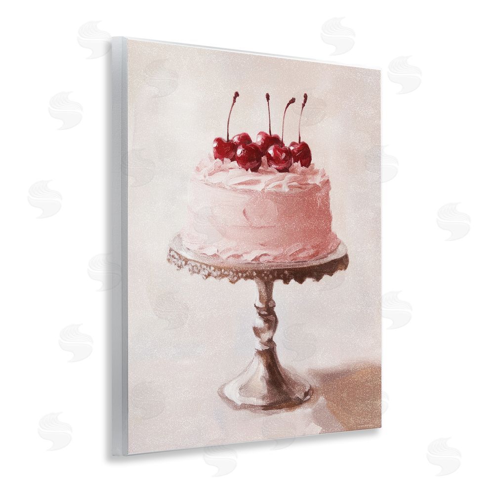 Svetlana Aleynikova Cherry Cake Delight Wall Plaque Art Print