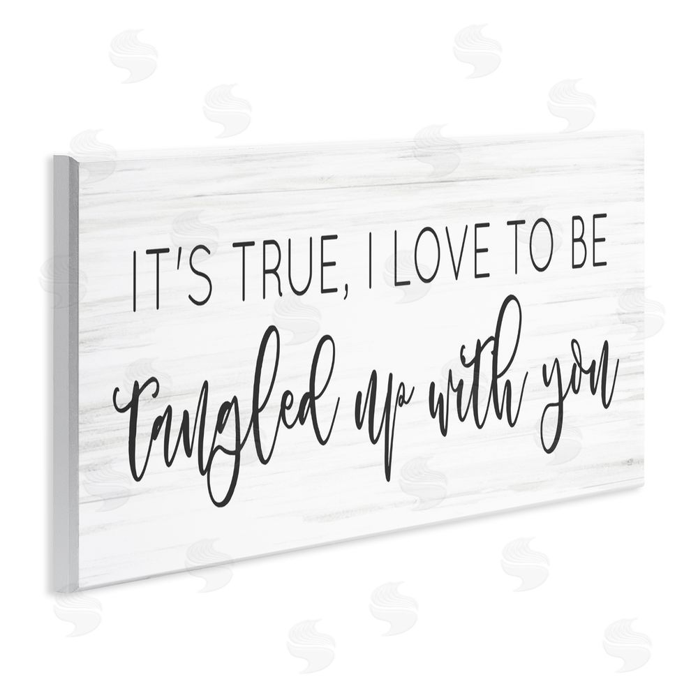 Lux + Me Designs Tangled Up With You Wall Plaque Art Print