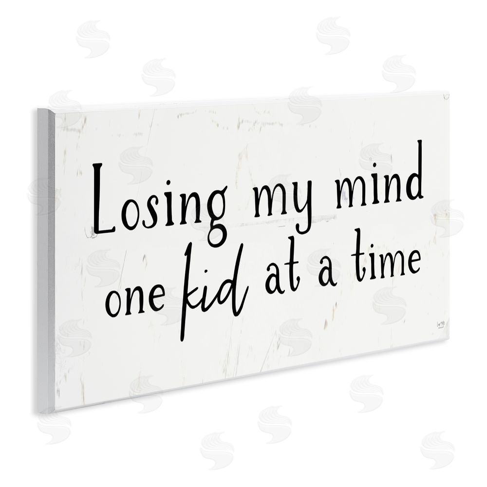 Lux + Me Designs One Kid At A Time Wall Plaque Art Print