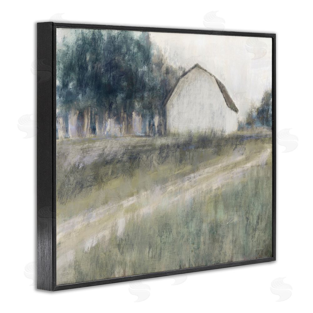 Kamdon Kreations Another Path Abstraction Black Framed Giclee Wall Art Print