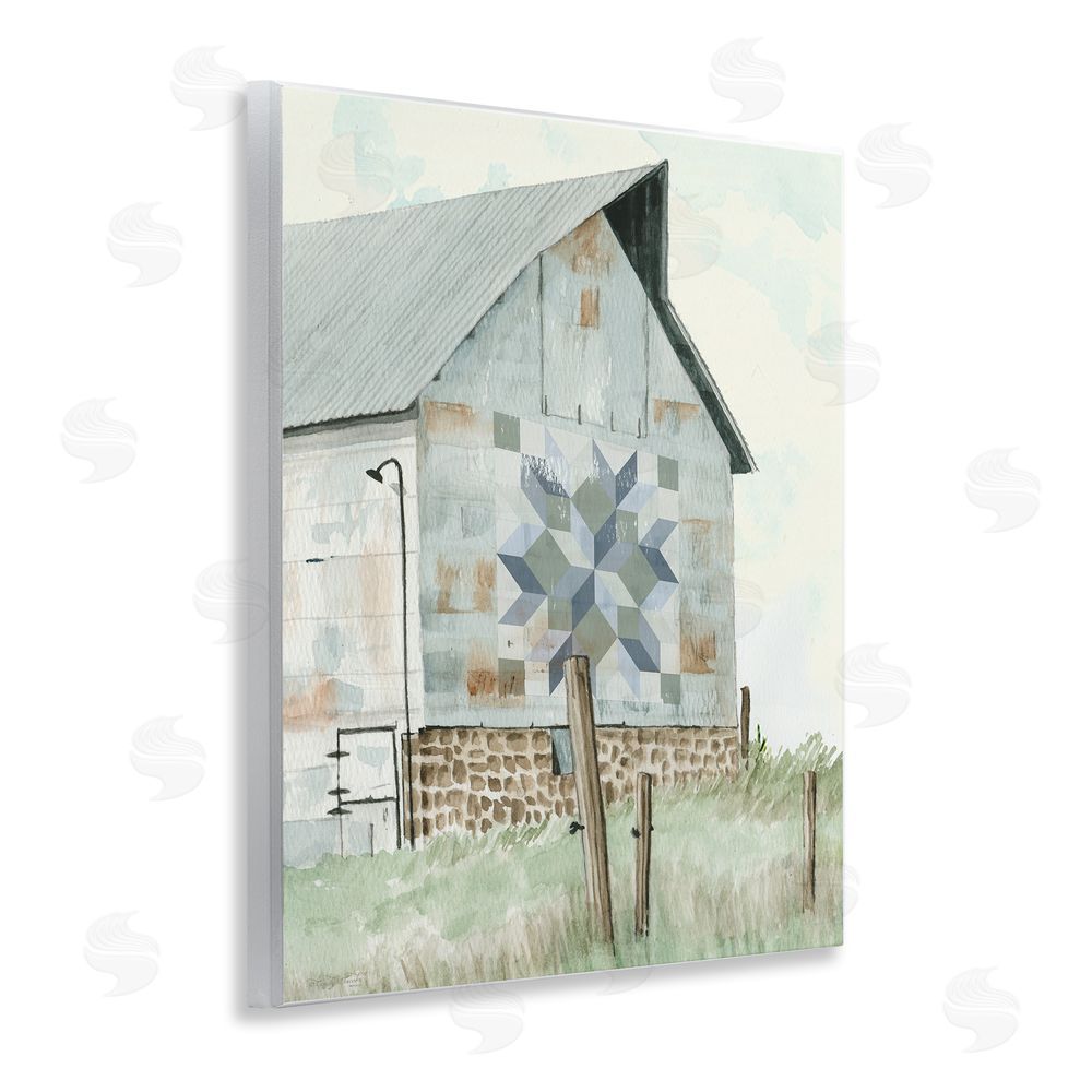 Cindy Jacobs Pickel's Barn Quilt Wall Plaque Art Print