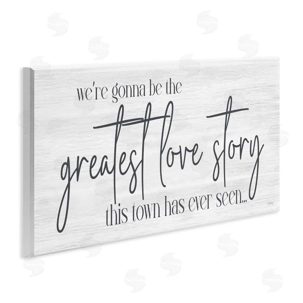 Susie Boyer Greatest Love Story Message Wall Plaque Art Print