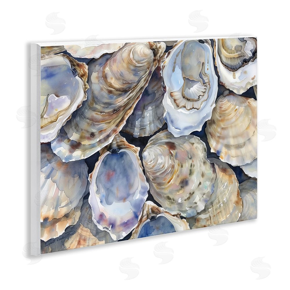 Heidi Kuntz Oyster Shellabration Pile Wall Plaque Art Print