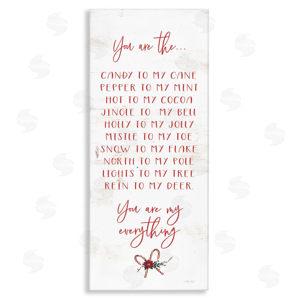 Cindy Jacobs My Everything Holiday Romance Stretched Canvas Wall Art Print