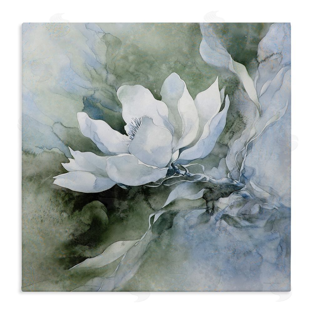 Svetlana Aleynikova Fluid Whimsical Flower Stretched Canvas Wall Art Print