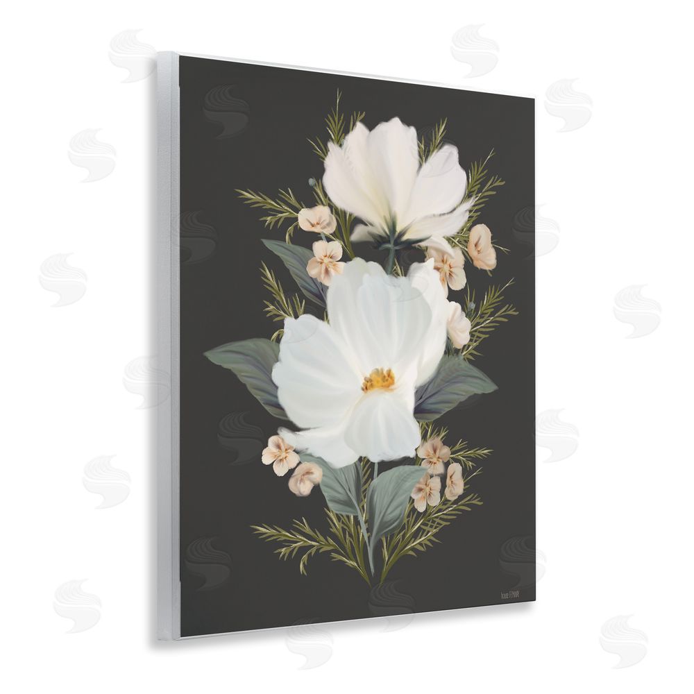 House Fenway Lace Cosmos Flowers Wall Plaque Art Print
