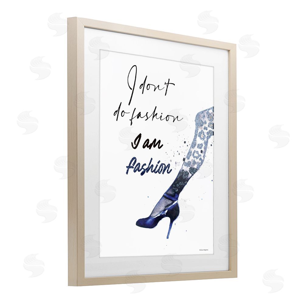 Svetlana Aleynikova Trendy I Am Fashion Birch Framed Print Under Glass Wall Art